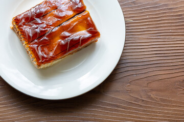 Close-Up of Traditional Albanian Balkan Dessert
