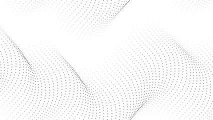 Modern halftone dots create dynamic textured background for trendy designs