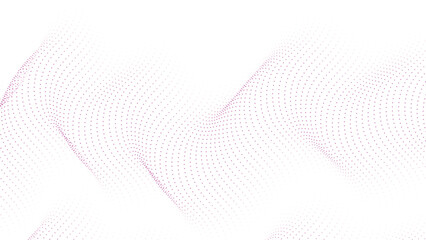 Elegant pink dotted wave background for modern design projects or stylish presentations