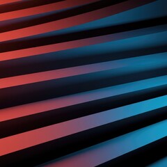 Obraz premium Abstract background showing endless receding planes and geometric shapes creating deep visual depth and infinite space for modern design projects ,technology ,geometric ,modern