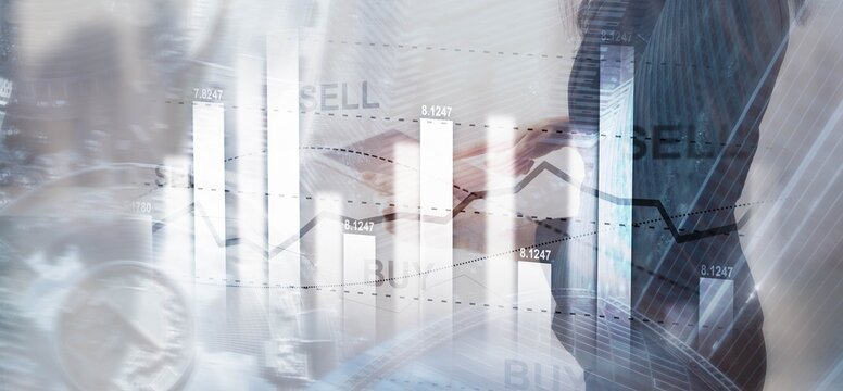 Charts stock market candles. Financial and economic project 2025