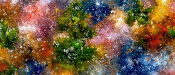 Vibrant Christmas and New Year spirit