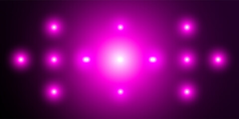 Luminous purple speed. Neon color glowing lines background, high-speed light trails effect. Futuristic dynamic motion technology.