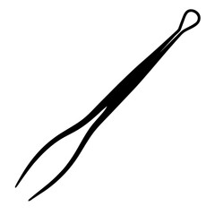 spoon on white background