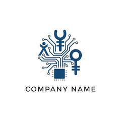 Digital Gender Equality and Human Rights in Technology Logo.