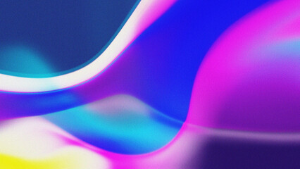 Abstract background featuring flowing shapes with vibrant colors and gradients
