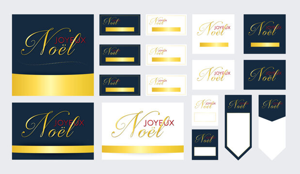 CARTE ETIQUETTES JOYEUX NOEL MODIFIABLE IMPRIMABLE