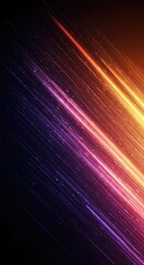Dynamic energy flow abstract background. Glowing streaks of light and ethereal particles symbolize the spark of genius, motivation, and creative thought ,success ,ethereal ,flow