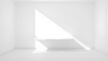 Bright White Room An Interior Space Bathed in Light