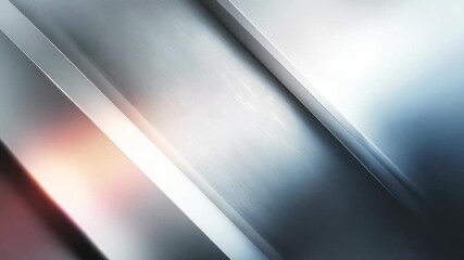 Diagonal brushed metal panels with smooth gradients create a contemporary and dynamic abstract background. Ideal for presentations, digital interfaces, or high tech branding visuals