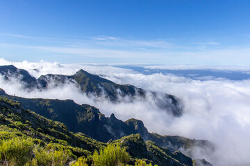 Pico Ruivo, Madeira’s highest peak, offers breathtaking 360° views of rugged mountains and cloud seas, reached by scenic trails from Pico do Arieiro or Achada do Teixeira.