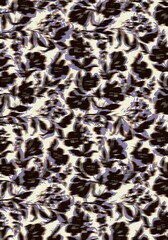 Romantic Floral  pattern with leaves