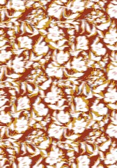 Blur Autumn Flowers Yellow sephia