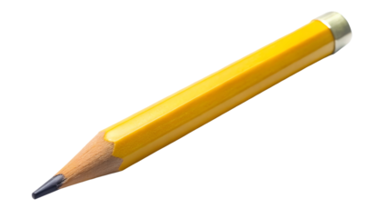 pencil isolated on white background