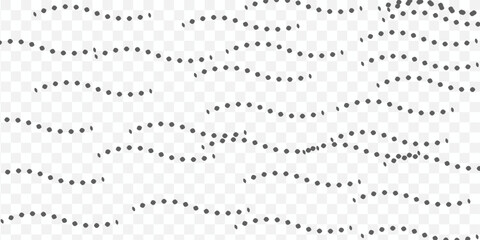 Minimal Flow Wave Dotted Texture Vector Art