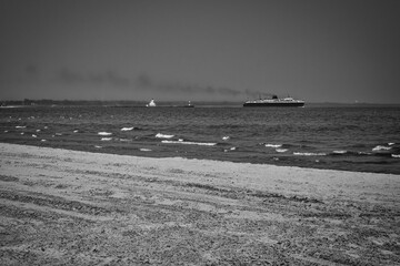 August at Red Arrow Beach