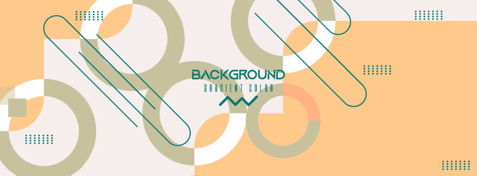 Simple abstract shape and line geometric background. suit for bussines, banners