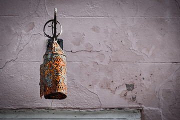 Rusty Lamp