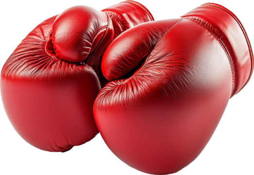 red boxing gloves