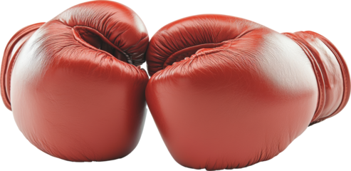 red boxing gloves