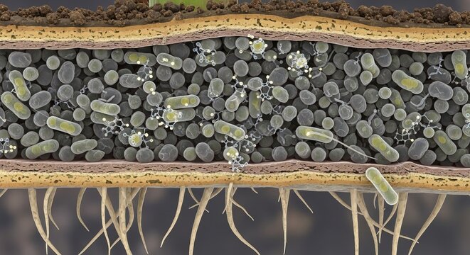 Quorum sensing molecules regulating bacterial colonization on roots