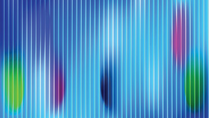 Transparent Blue Glow Glass Texture with Motion and Neon Light Effect