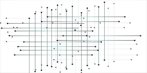 Abstract line or strokes with dots, dotted line, node point, digital background vector design concept..Minimalistic vector texture with polygonal pattern.advertisements, posters.