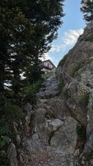 waterfall in the mountains
Grosser Mythen