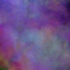 Fototapeta premium Violet and Magenta Nebula Background Texture