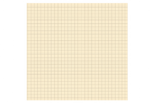 Graph paper sheet showing grid lines and soft shadows, providing a simple blank beige background with a transparent background