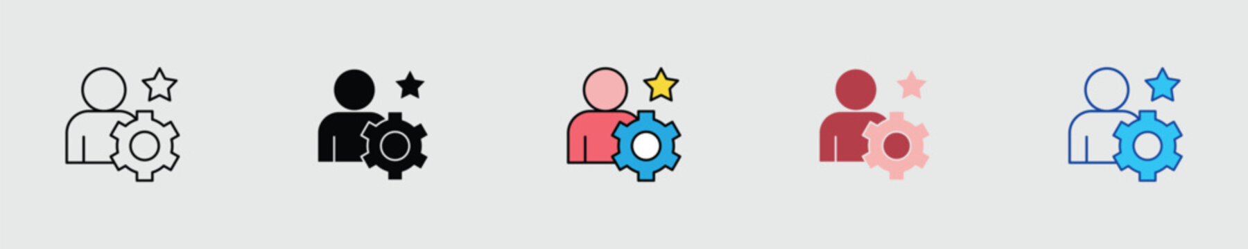 Expertise Multiple Style Icon