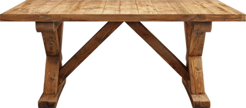 old wooden table