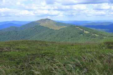 Polonina Wetlinska in Bieszczady Mountains, Poland