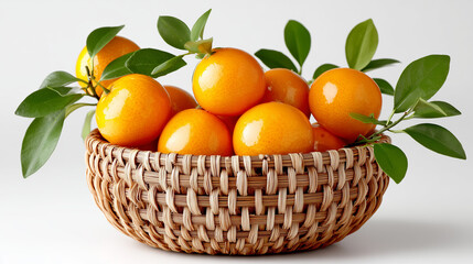 oranges of basket