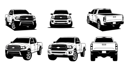 Abstract digital art with glowing white lines on a black background