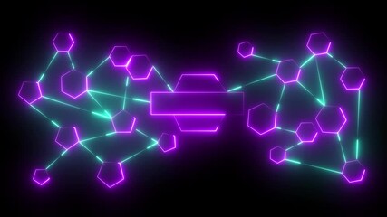 Ai tools or neon box. Multi function for Agentic AI technology concept motion background. Automate daily Tasks Smart AI solutions improve efficiency neon effect...
 - Powered by Adobe