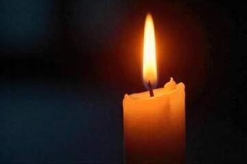 Flickering Candlelight Warm Glow in the Darkness, Evoking Peace, Tranquility, and Remembrance