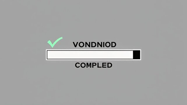 Visualization of Progress Bars Completing: Data Flow, Task Completion, and System Progress
