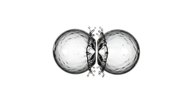 Water drop collision with crown for advertising concept