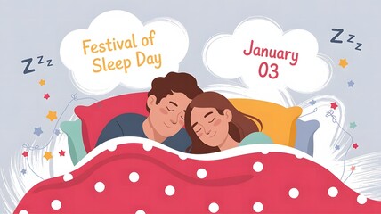 January 3 marks Festival of Sleep Day 2024 – learn about healthy sleeping habits, relaxation tips, sleep disorders, and ways to enhance your nighttime rest.