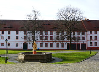 Gebäude im Kloster St. Marienstern in Sachsen