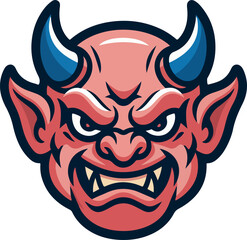 devil head mascot