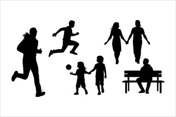 Abstract geometric composition with vibrant color palette