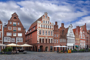 Am Sande Square in Luneburg, Germany
