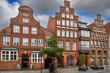 Fototapeta premium Am Sande Square in Luneburg, Germany