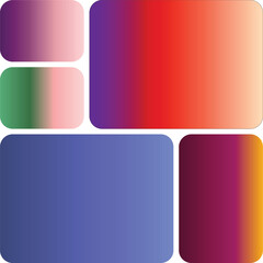 Fototapeta premium Colorful Gradient Background with Rectangular Shapes for Modern Design Projects 