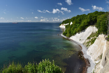 Die Kreidefelsen auf Rügen