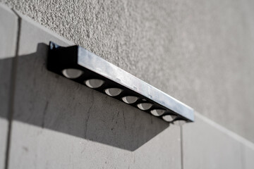 Modern solar lights with sleek design and bright illumination. Eco-friendly outdoor lighting...