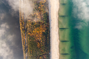 Hel Peninsula, Poland. 35-km-long sandbar peninsula in northern Poland.  © Tomasz Warszewski