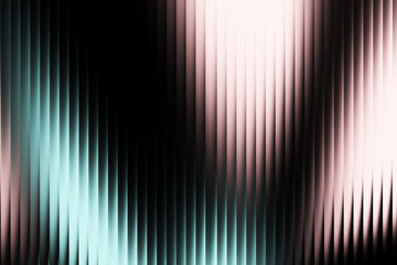 Mint pink striped gradient background with glassy softlight texture